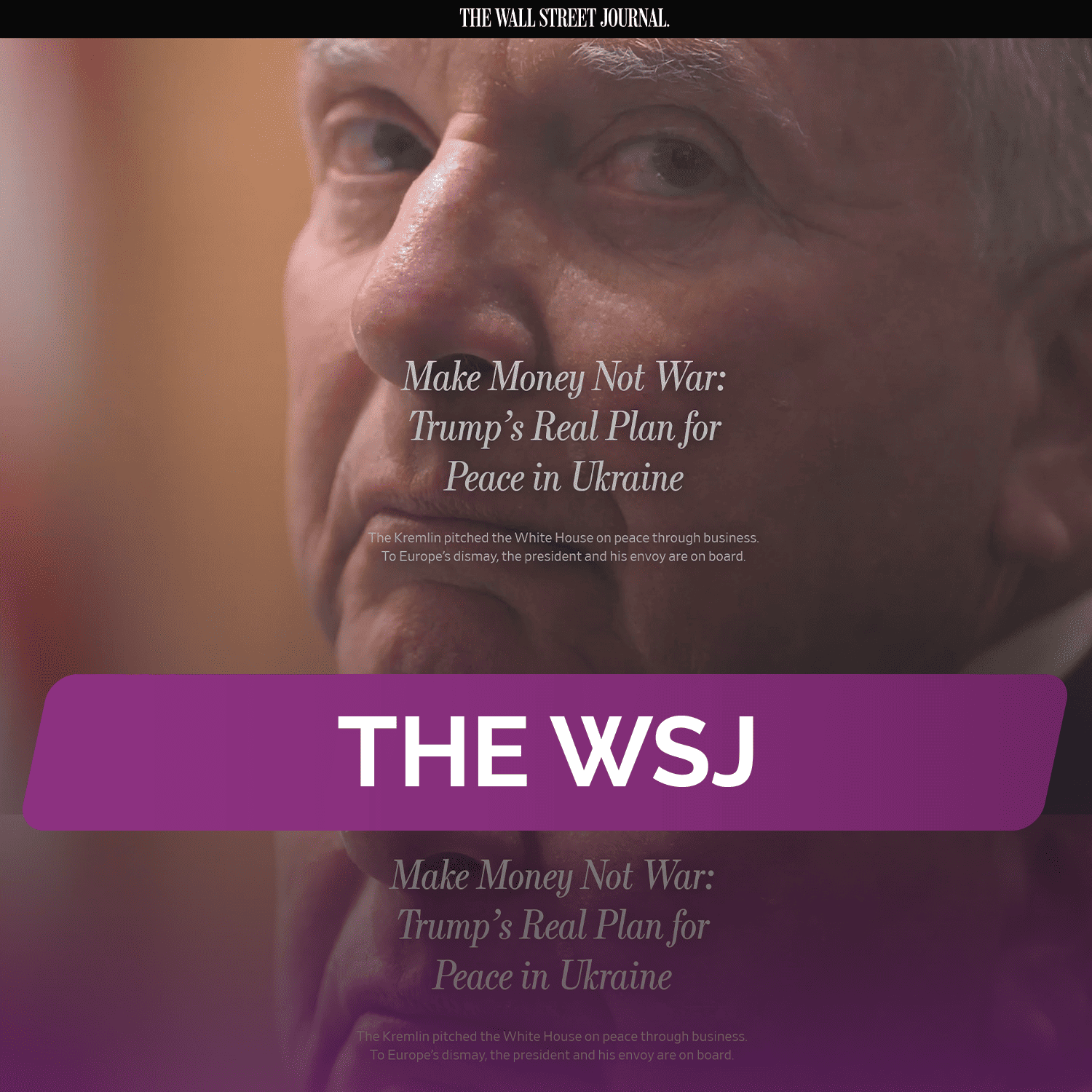 The WSJ: Зарабатывайте деньги, а не ведите войны: реальный план Трампа